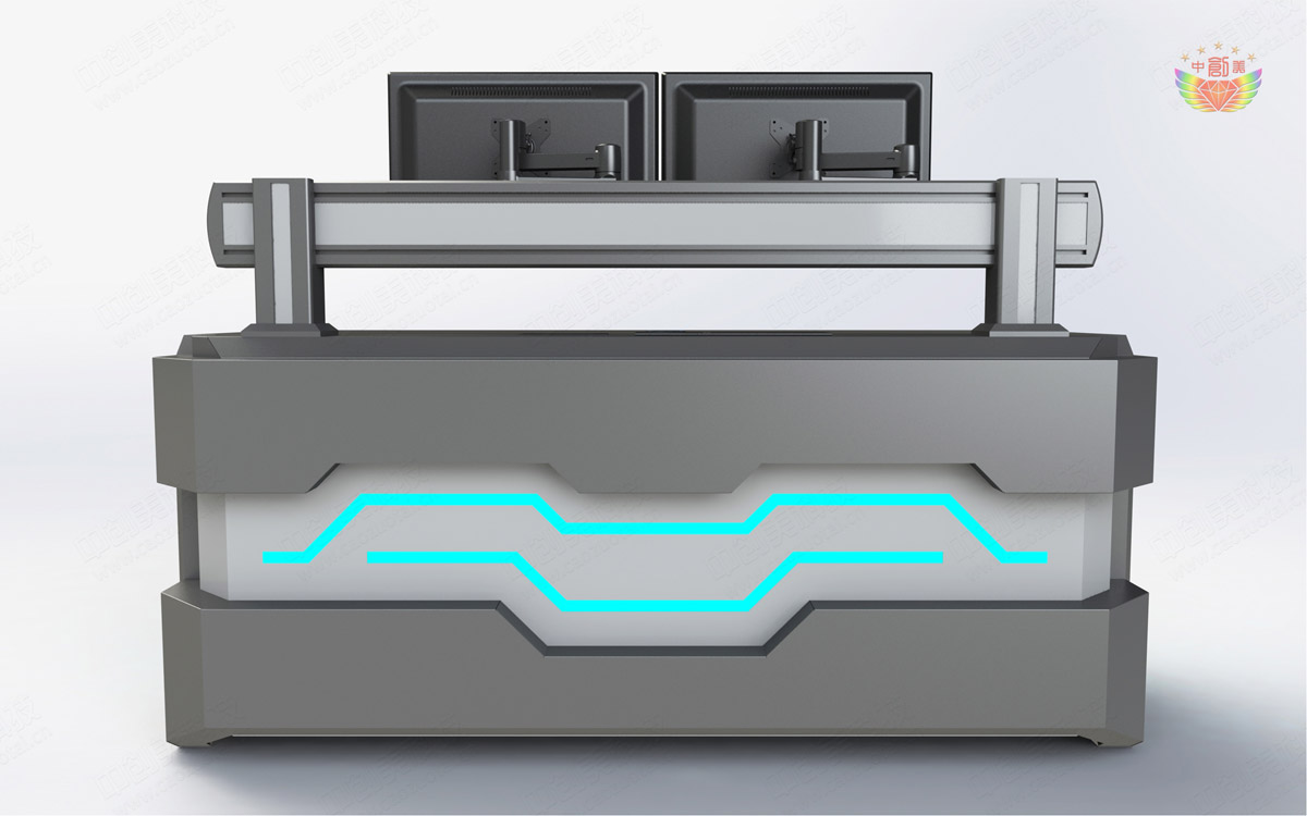 機(jī)動(dòng)合成作戰(zhàn)中心控制臺款式圖